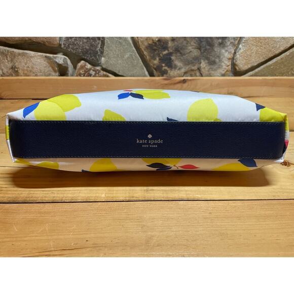 Kate Spade 3 Piece Lemon Zest Set. See thru bag tote, clip in bag and wallet - Picture 15 of 16